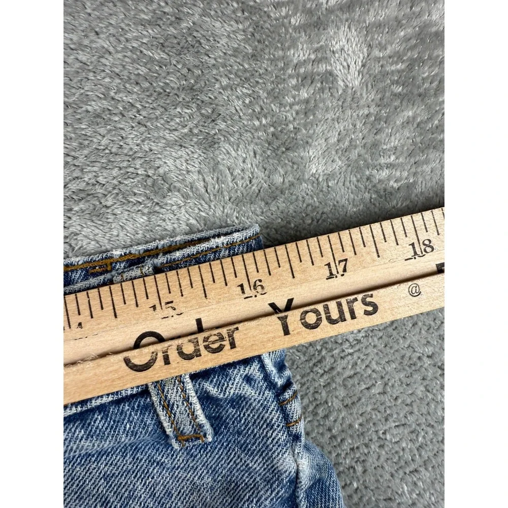 Vtg Levi's 505 Jeans 32x34 Distressed Paint Stains Ripped Grunge Workwear